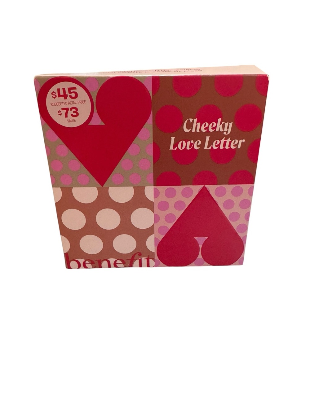 New!!! Benefit Cheeky Love Letter quad Palette